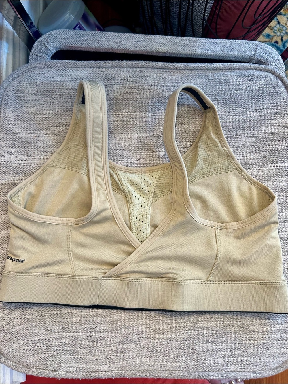 Patagonia Tan Racerback Capilene Tank Top - Picture 5 of 6